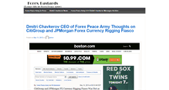 Desktop Screenshot of forexbastards.com
